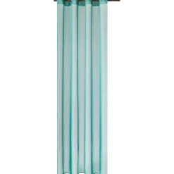 Voilage ÉTAMINE GIVRÉE coloris céladon 145 x 240 cm - 4MURS