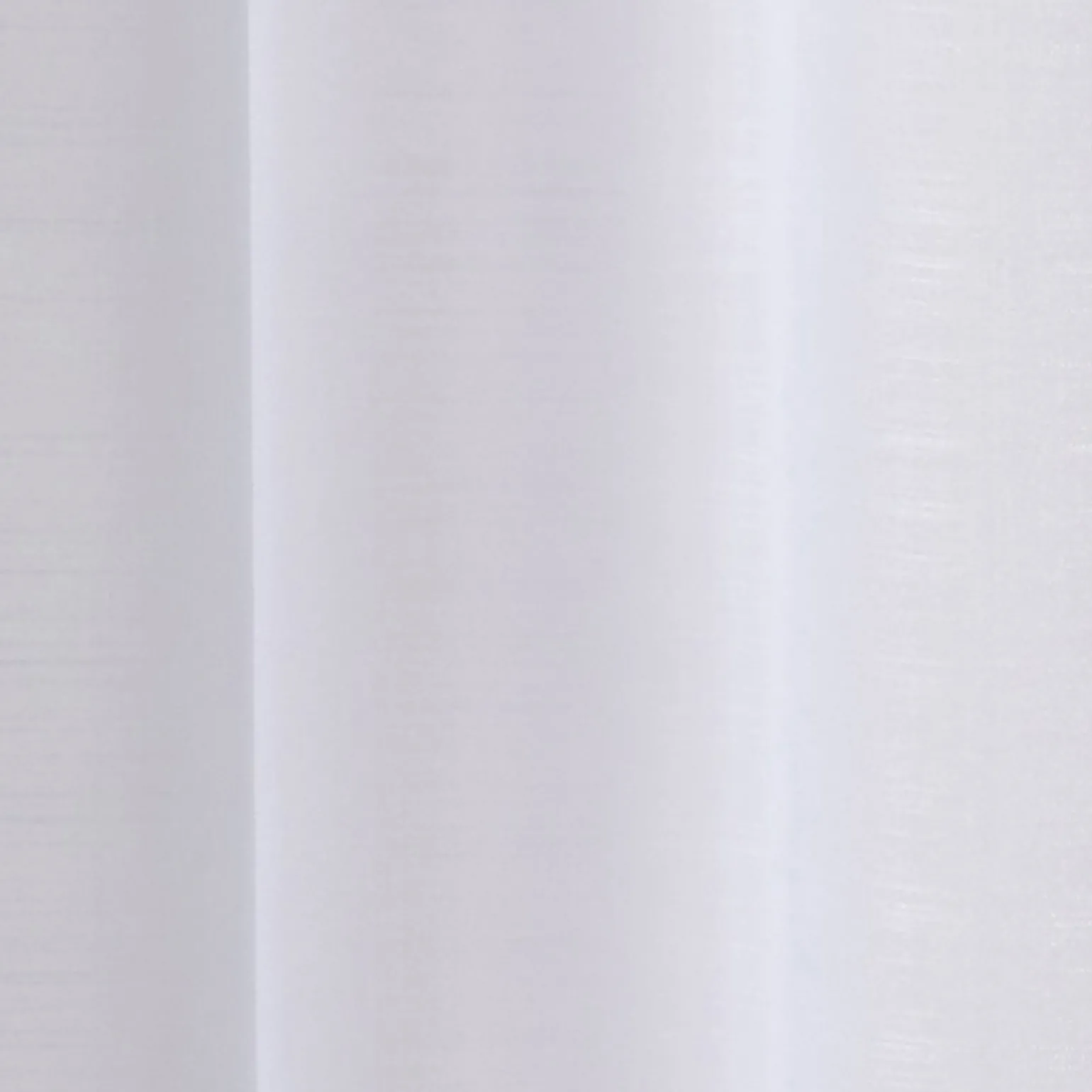 Voilage ÉTAMINE GIVRÉE coloris blanc 145 x 240 cm - 4MURS