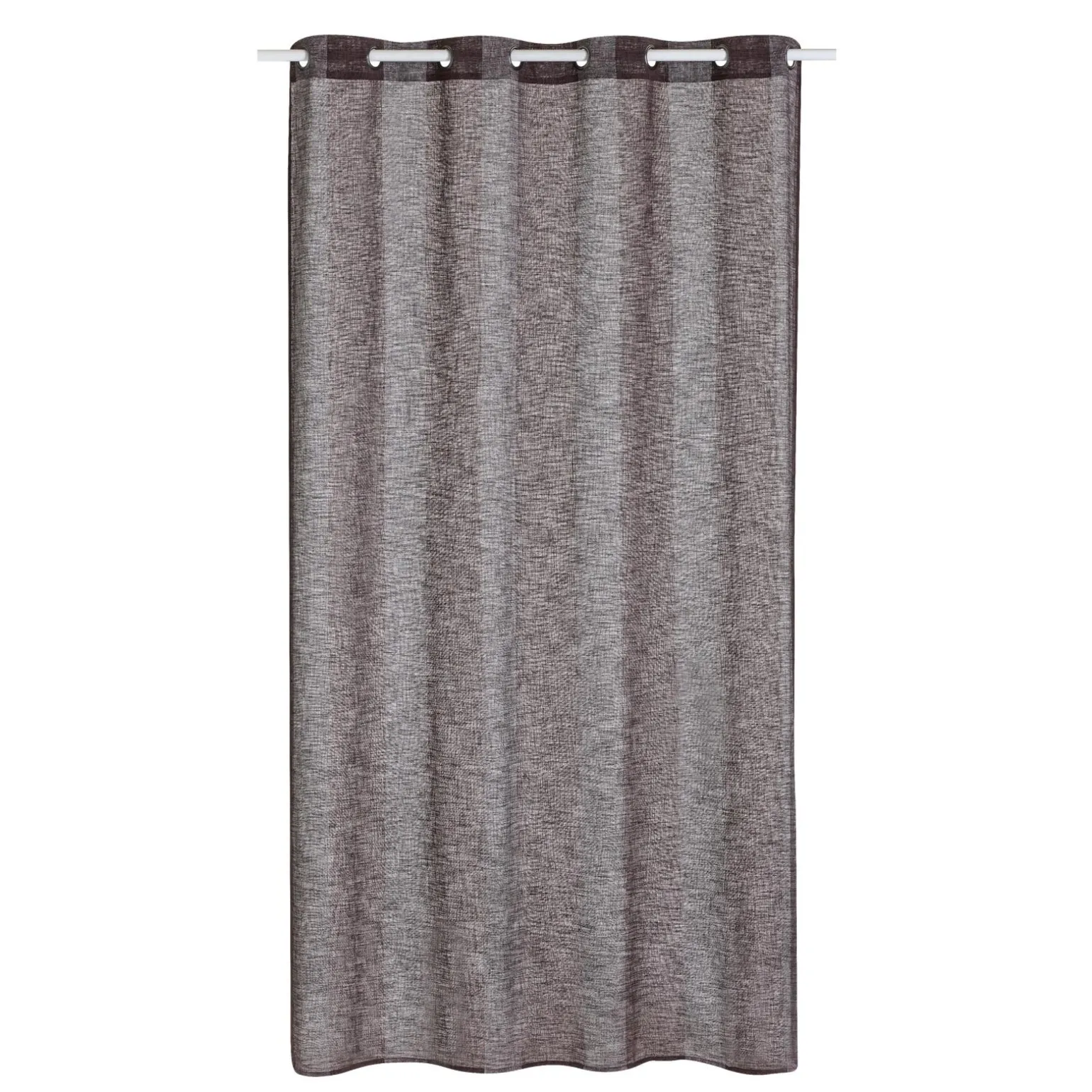Voilage TUBUA coloris chocolat 140 x 240 cm - 4MURS