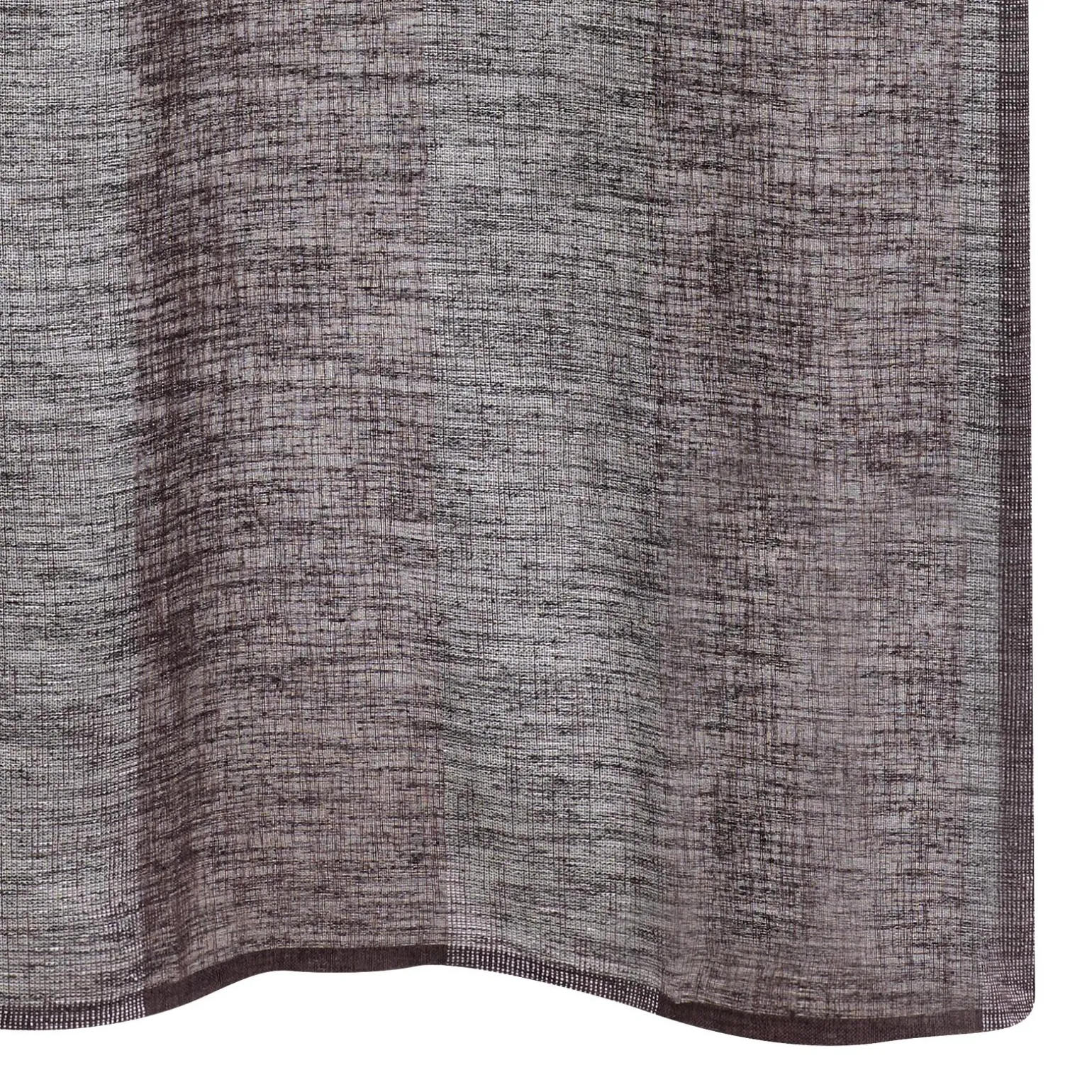 Voilage TUBUA coloris chocolat 140 x 240 cm - 4MURS