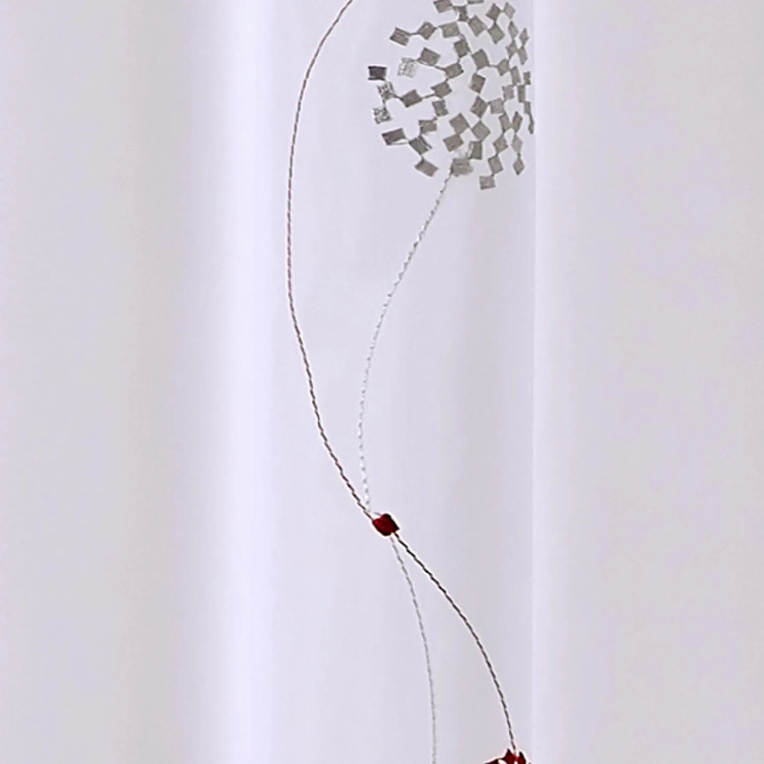 Voilage VENUS coloris blanc 140 x 260 cm - 4MURS