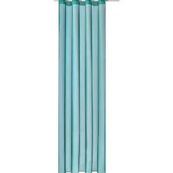 Voilage VOILE CHIC coloris bleu paon 145 x 240 cm - 4MURS