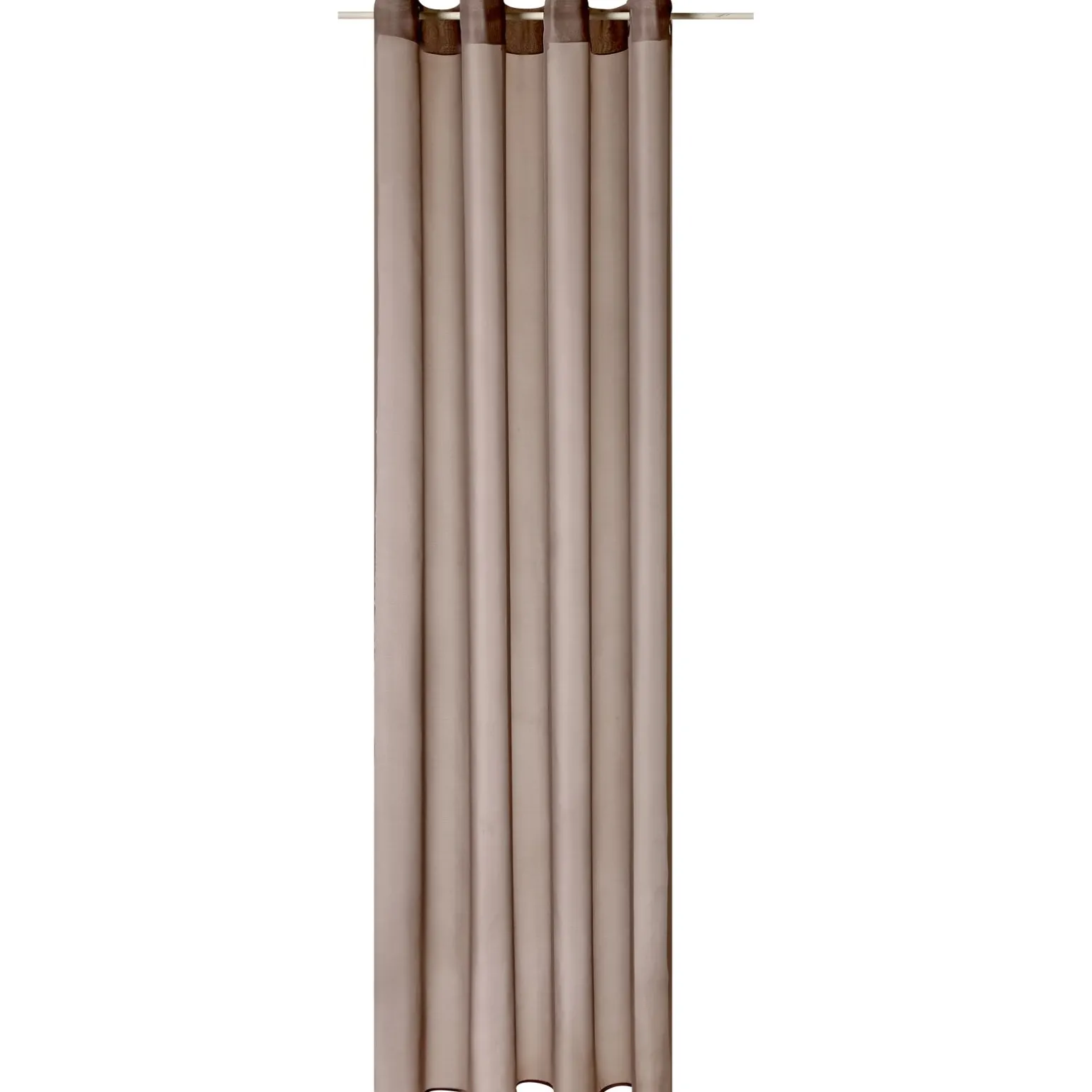 Voilage VOILE CHIC coloris taupe 145 x 240 cm - 4MURS