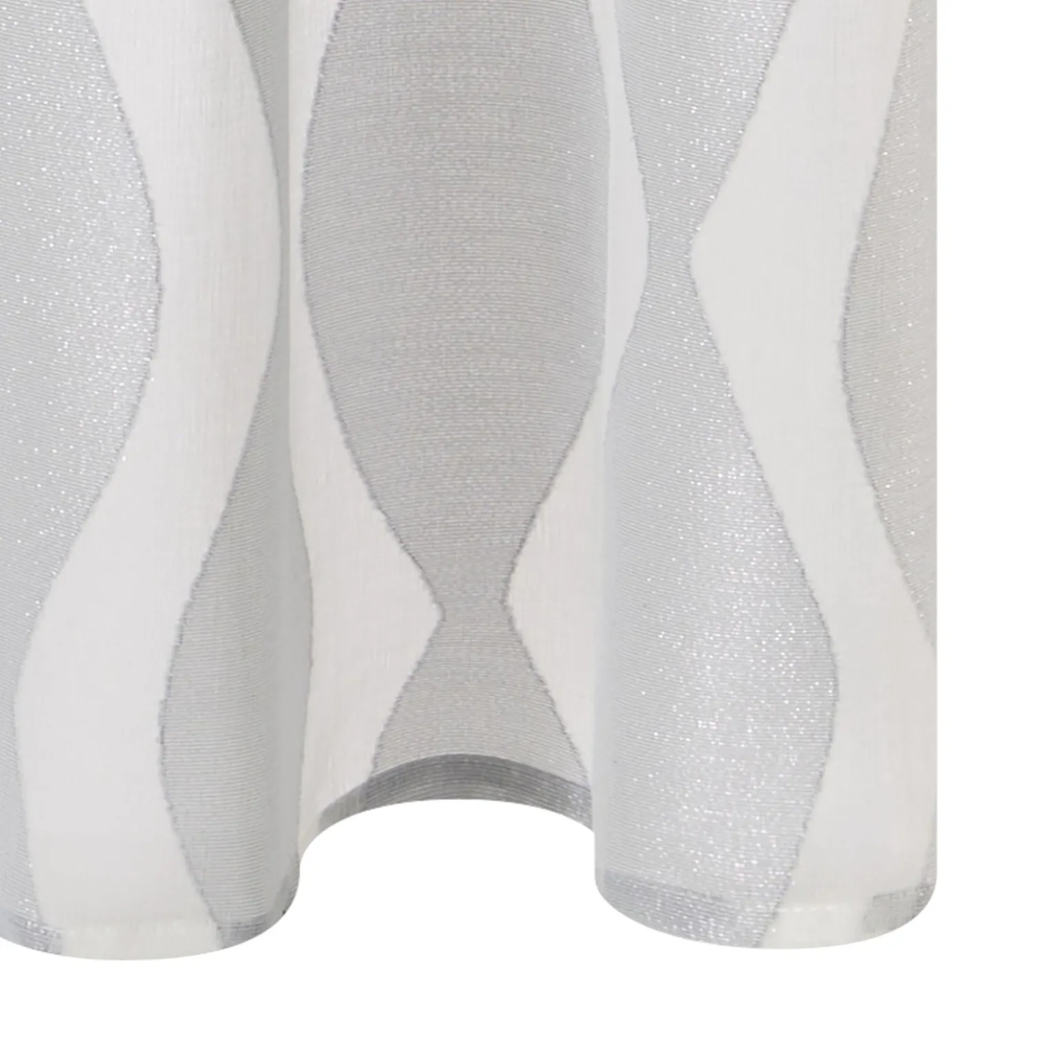 Voilage WAVY coloris gris perle 140 x 260 cm - 4MURS