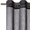 Voilage WIFT coloris anthracite 140 x 240 cm - 4MURS