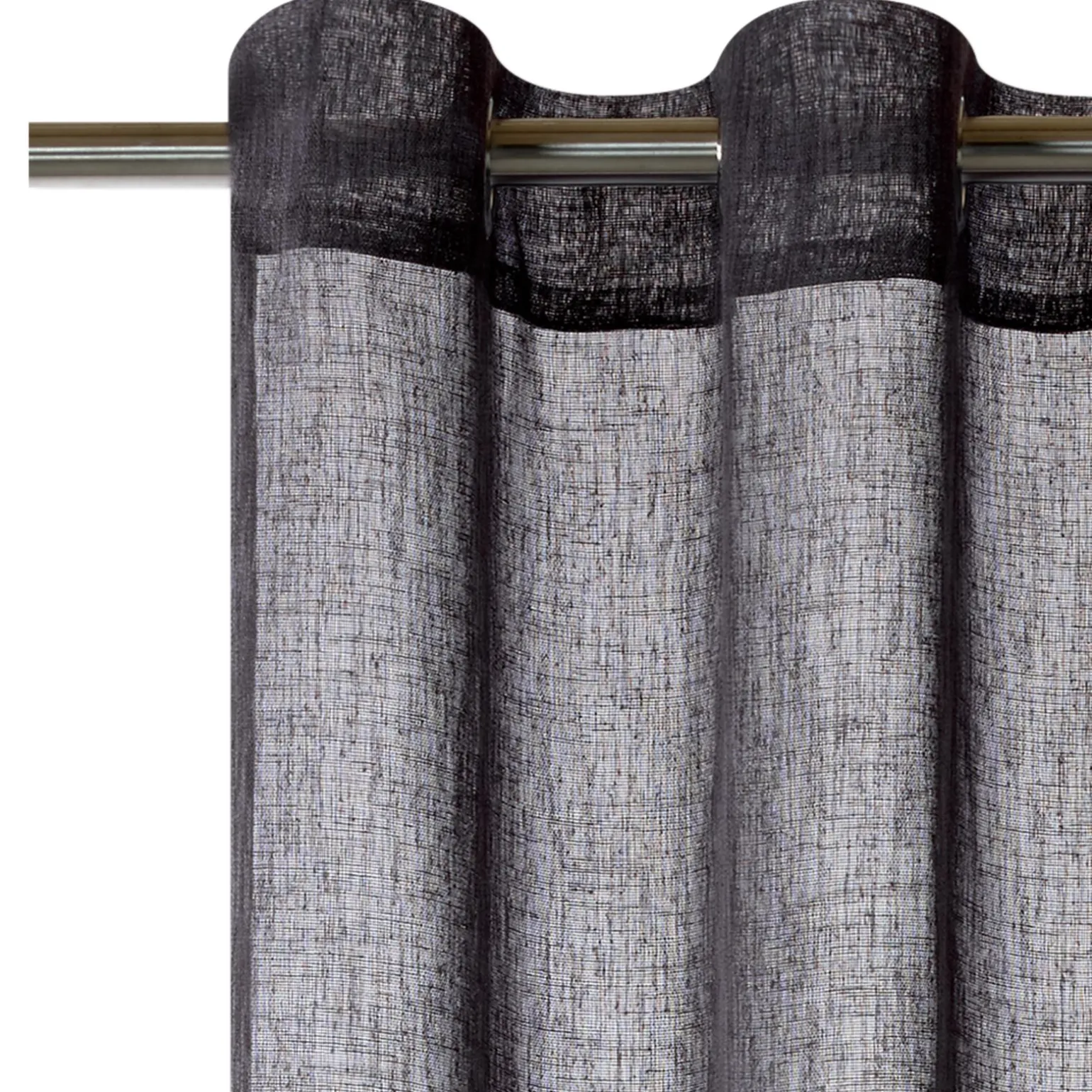 Voilage WIFT coloris anthracite 140 x 240 cm - 4MURS
