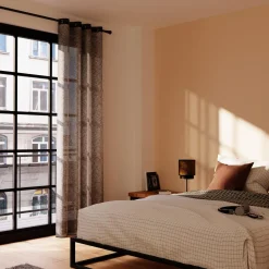 Voilage WIFT coloris anthracite 140 x 240 cm - 4MURS