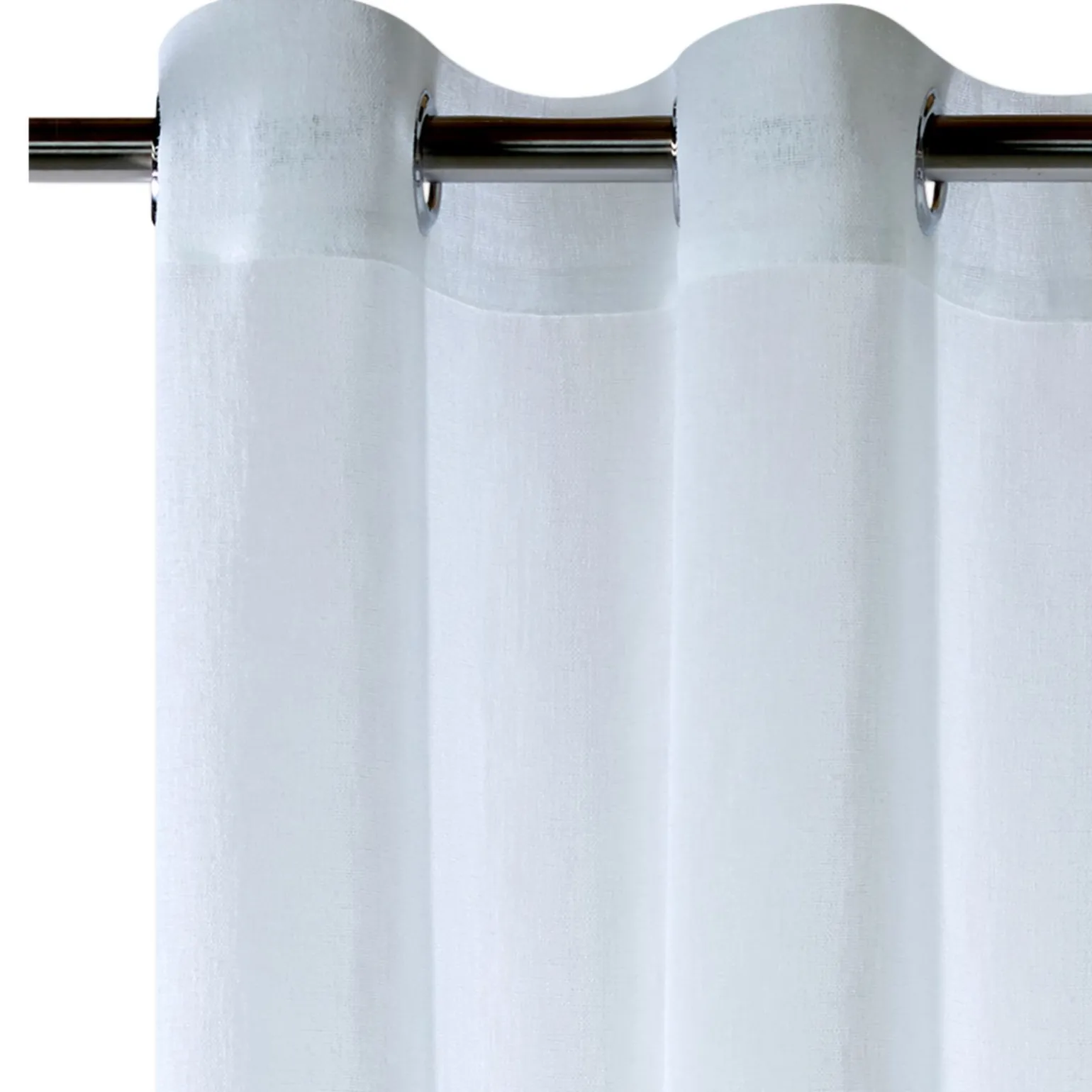Voilage WIFT coloris blanc 140 x 240 cm - 4MURS