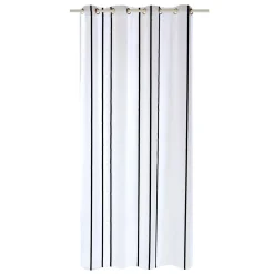 Voilage YUNA coloris noir 140 x 260 cm - 4MURS