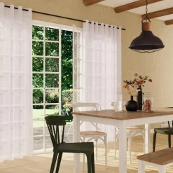 Voilage ZEPHYR coloris blanc 280 x 240 cm - 4MURS