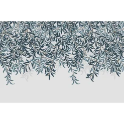 William Morris at Home Papier peint panoramique XL WILLOW BOUGH XL 400 x 250 cm bleu marine
