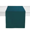 WINKLER Chemin de table DELIA bleu canard 45 x 170 cm - 4MURS