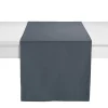 WINKLER Chemin de table DELIA coloris anthracite 45 x 170 cm - 4MURS