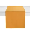 WINKLER Chemin de table DELIA jaune safran 45 x 170 cm - 4MURS