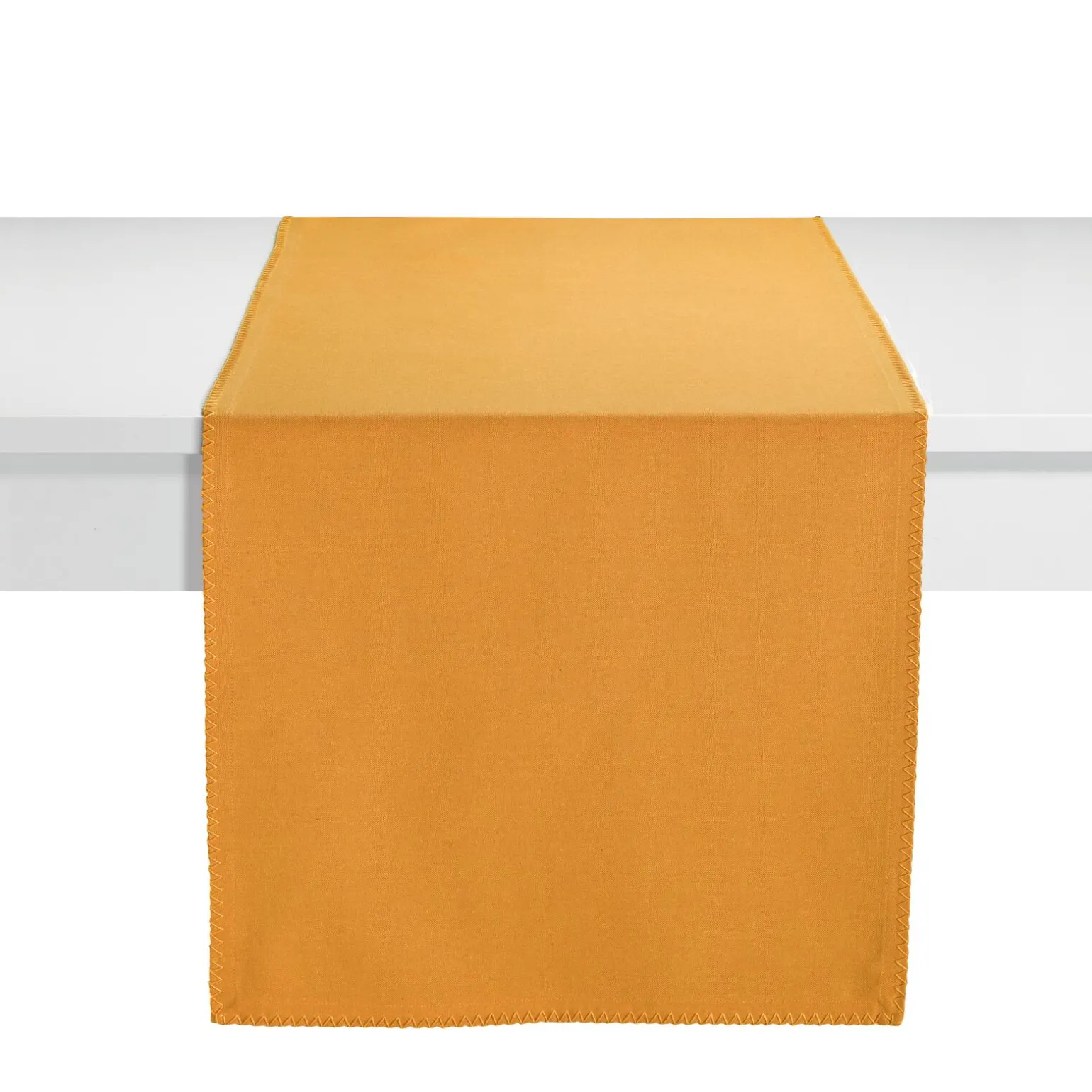 WINKLER Chemin de table DELIA jaune safran 45 x 170 cm - 4MURS