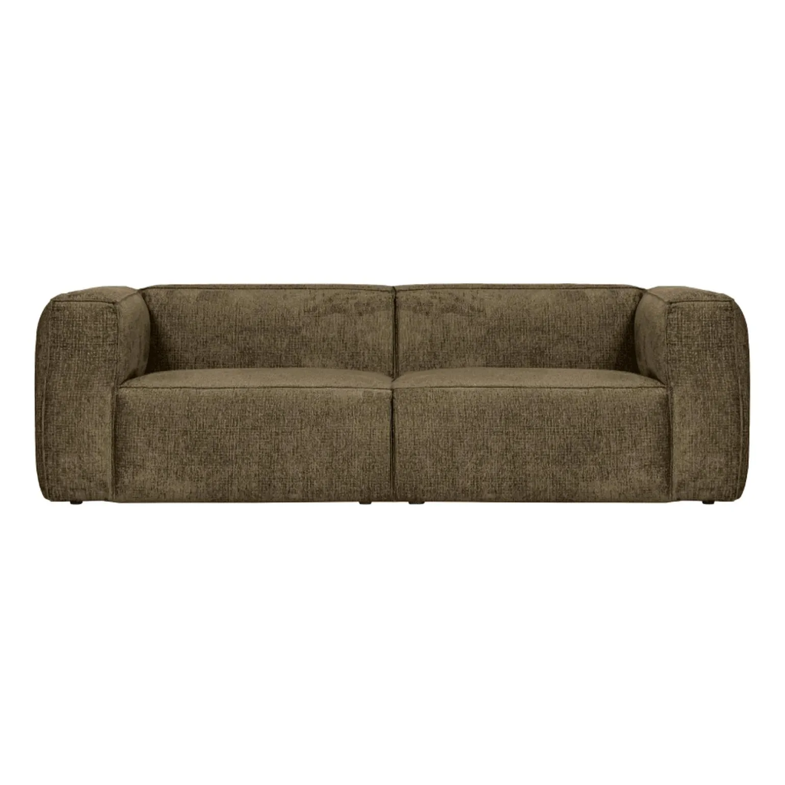 WOOOD Canapé BEAN coloris VELVET MOSS 3 places - 4MURS