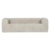 WOOOD Canapé BEAN coloris RIBCORD NATUREL 3 places - 4MURS