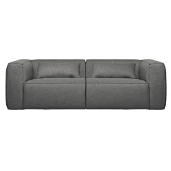 WOOOD Canapé BEAN COMFY coloris WOVEN MID GREY 3 places - 4MURS