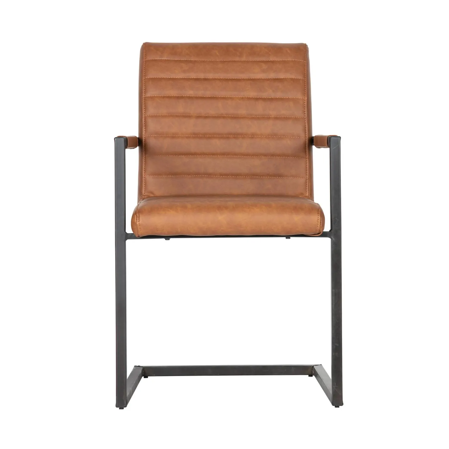 WOOOD Chaise BRENT coloris cognac - 4MURS