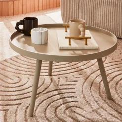 WOOOD Table d'appoint MESA coloris Antique Beige - 4MURS