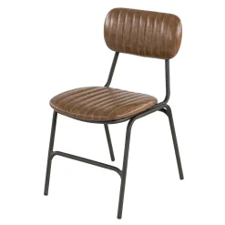 Zago Chaise MARIUS coloris brun - 4MURS