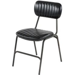 Zago Chaise MARIUS coloris noir - 4MURS