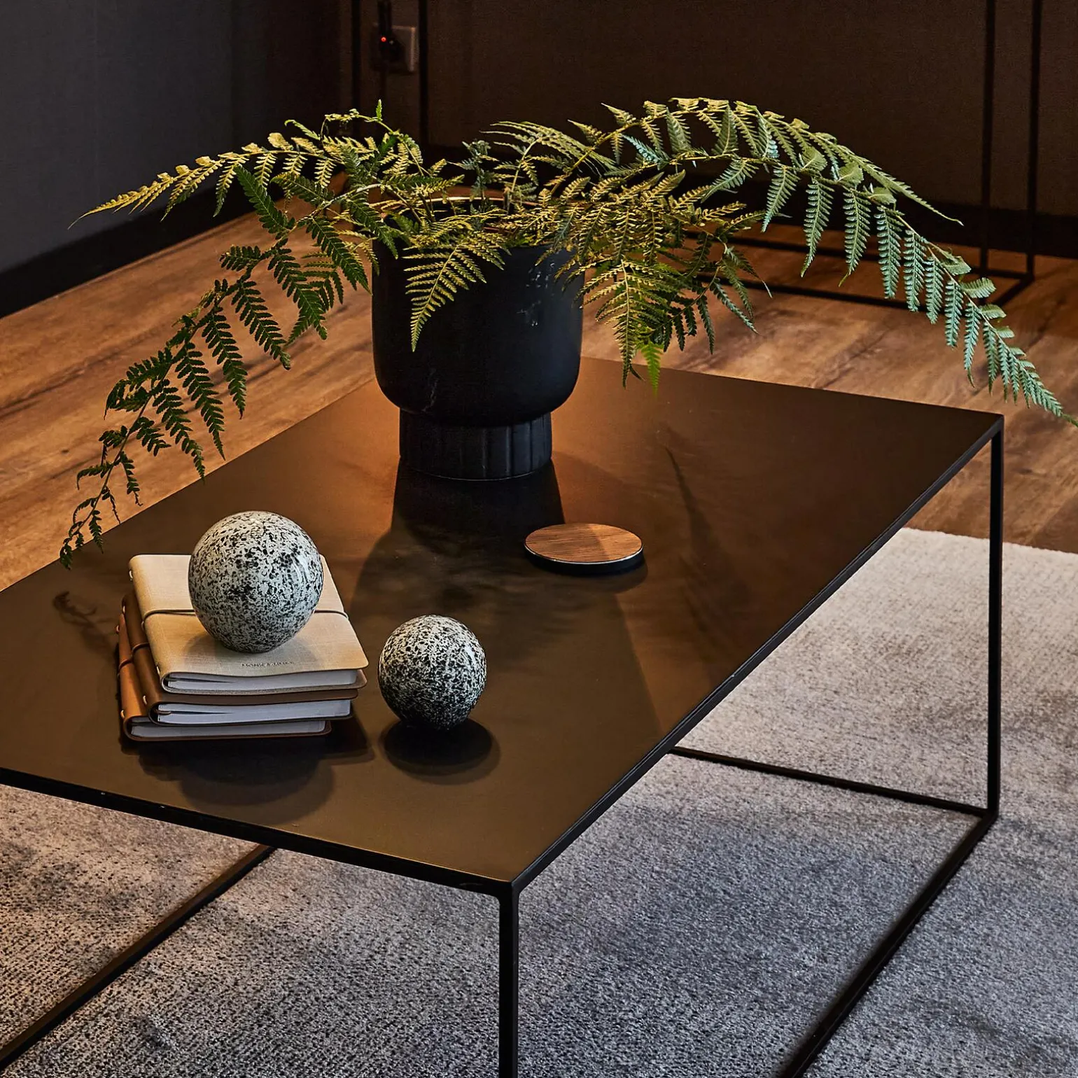 Zago Table basse OTIS coloris noir 110 x 60 cm - 4MURS
