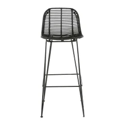 Zago Tabouret de bar FRESH coloris noir - 4MURS