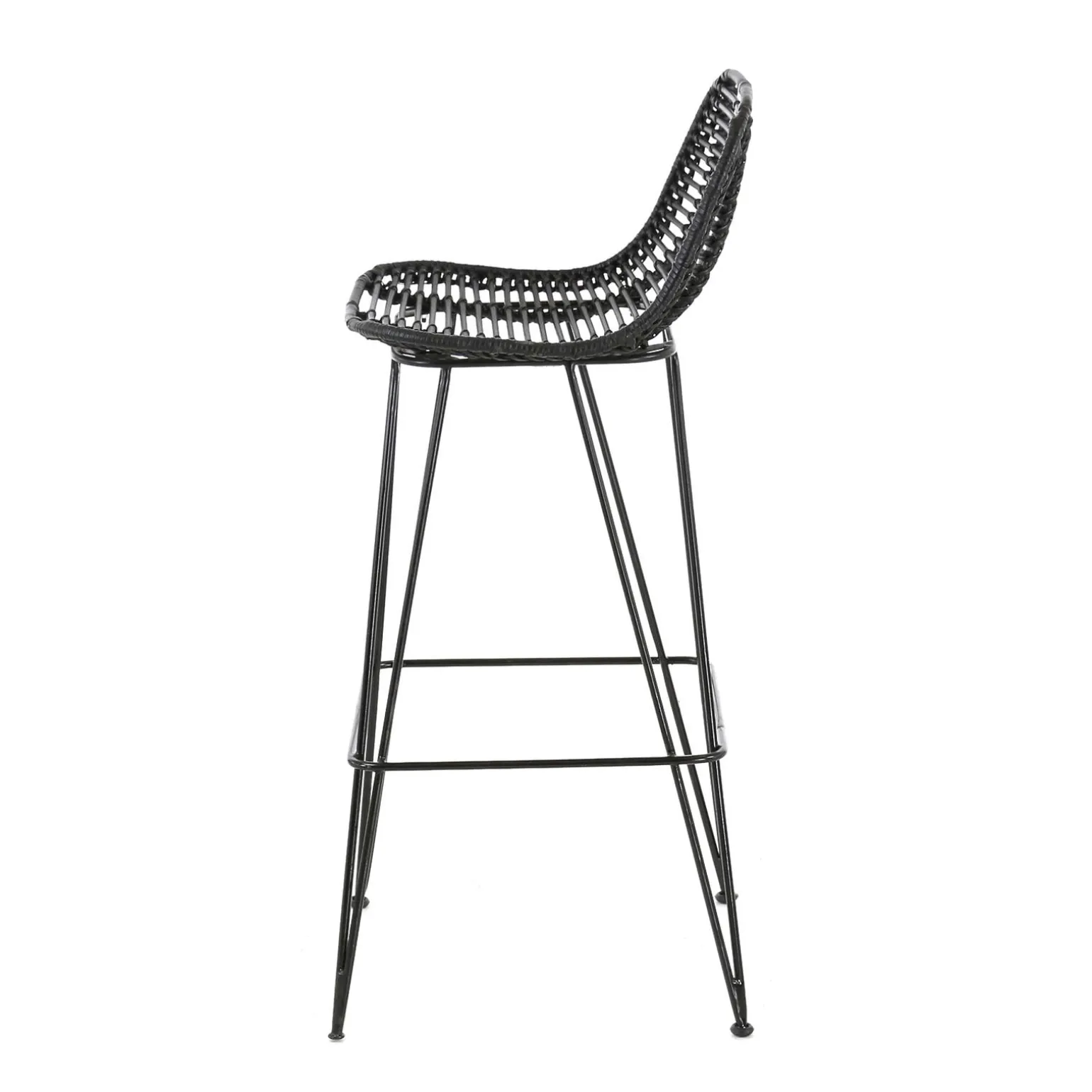 Zago Tabouret de bar FRESH coloris noir - 4MURS